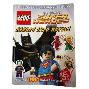 Legos DC Comics Super Heros 1000 Sticker Book